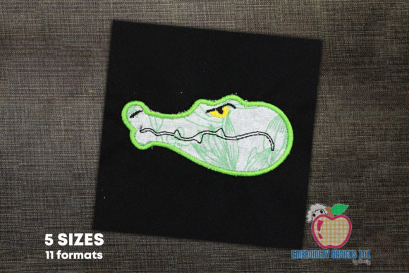 Alligator Head Applique: A Craft Fair Designer's Review