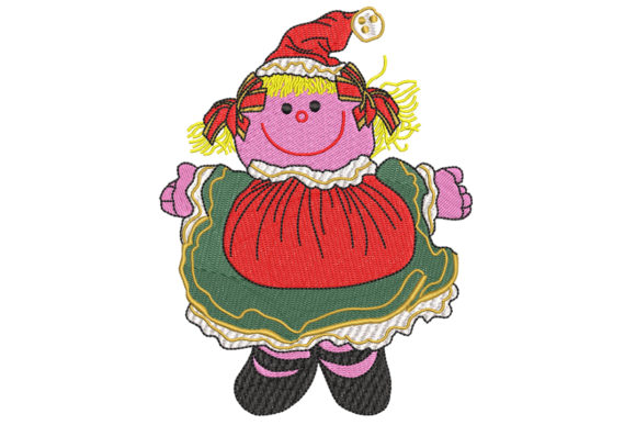 Christmas Rag Doll: A Boutique Sweatshirt Review