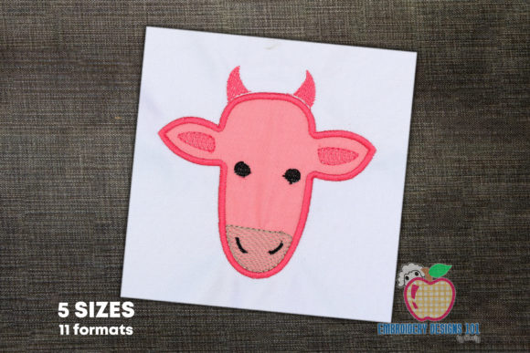 Cow Head Applique: A Rustic Holiday Design Review