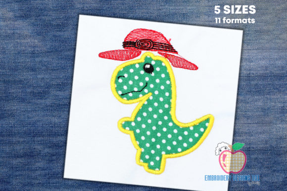Cowboy Dinosaur Applique: A Designer's Review