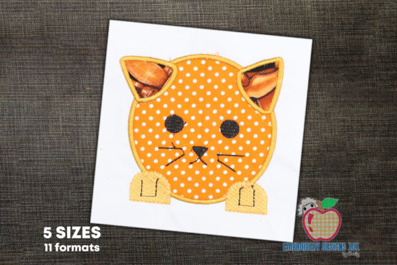 Cute Cat Face Applique for Kids Review