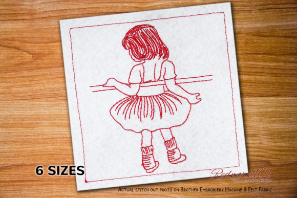 Cute Little Girl in Ballerina Pose: A Boutique Review