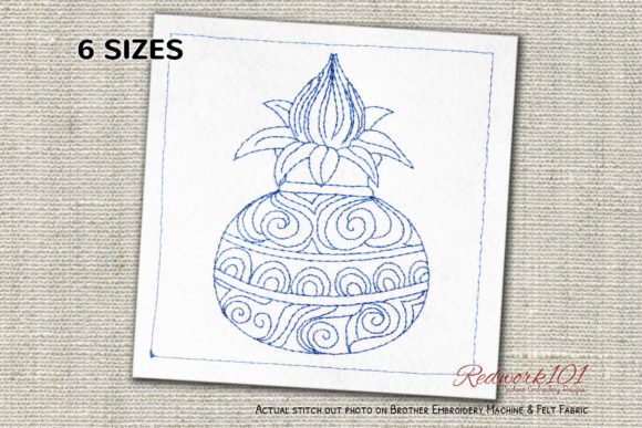 Deepavali Pooja Redwork: A Designer's Review