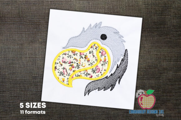 Falcon Head Applique: A Seasonal Embroidery Review