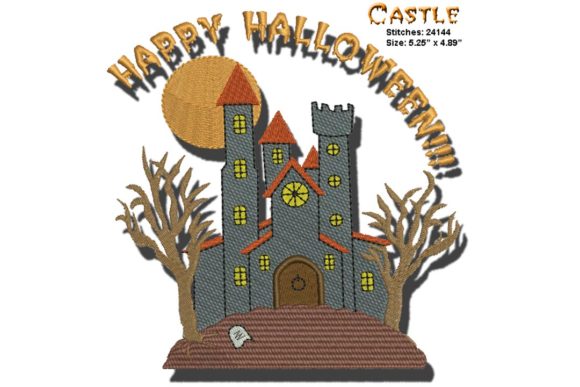 Halloween Castle: A Traditional Embroidery Review