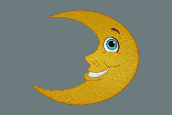 Happy Moon: A Charming Machine Embroidery Design Review