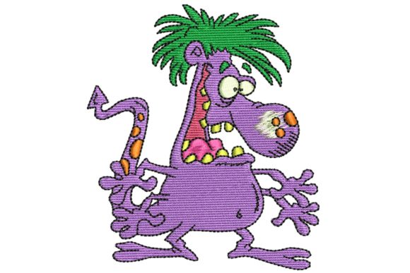 Hungry Monster: A Playful Halloween Embroidery Review