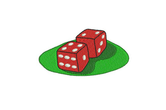 Pair of Dice Embroidery Design Review for Etsy Sellers