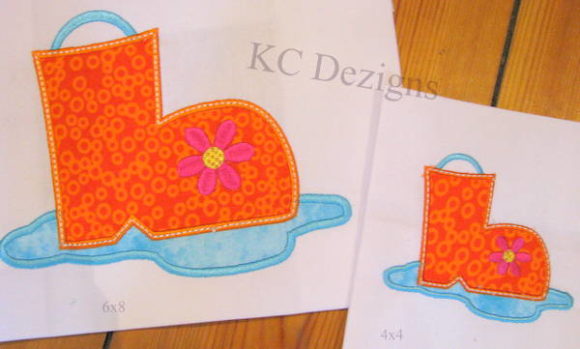 Rainboot Applique Review: A Spring Essential for Embroidery