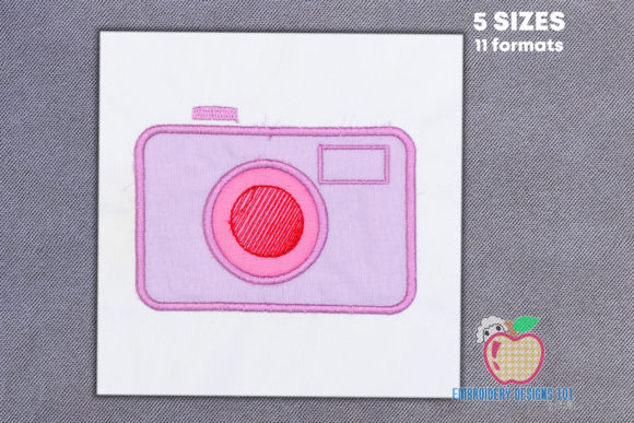 Reviewing the Camera Applique Design for Custom Gifts