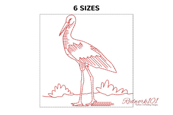 Stork Bird Bluework: A Boutique Embroidery Review